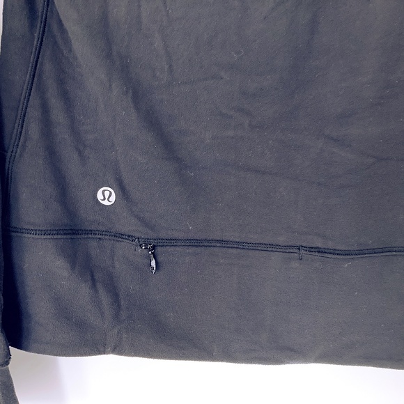 Lululemon Rush Hour Half-Zip Pullover in Black - 8 - Picture 6 of 6